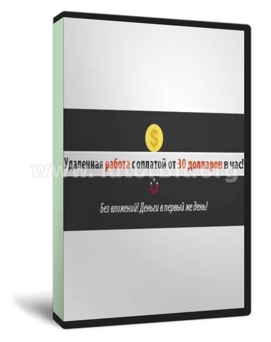 Скачать Удаленная работа с оплатой от 30$ в час