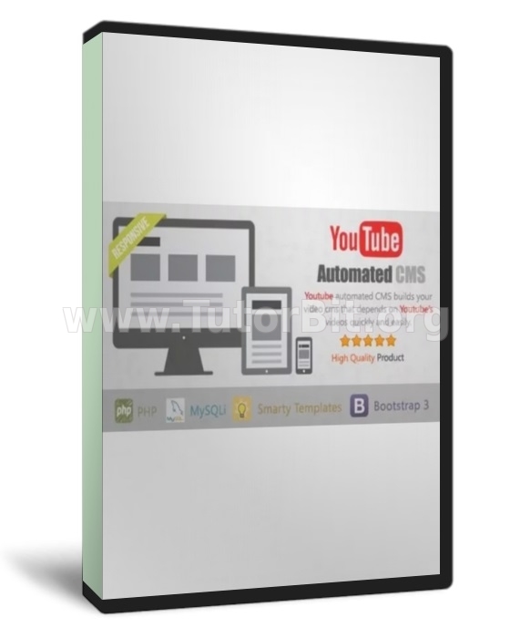 YouTube CMS Pro v1.0.5 автонаполняемый YouTube сайт